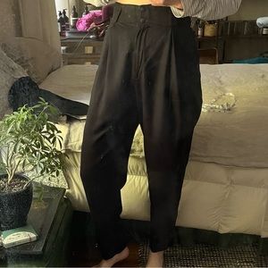 Vintage High Waisted Black Pants, Women’s Size 10 (even though it says 14)